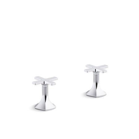 Kohler Occasion Dm Bath Cross Handles K-27018-3-CP